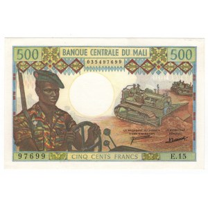 Mali 500 Francs 1973 - 1984 (ND)