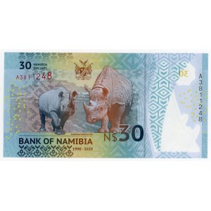 Namibia 30 Namibia Dollars 2020