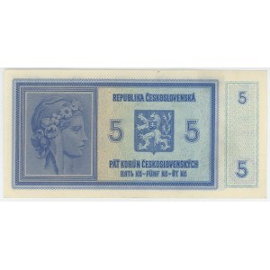 Bohemia & Moravia 5 Korun 1939 (ND)