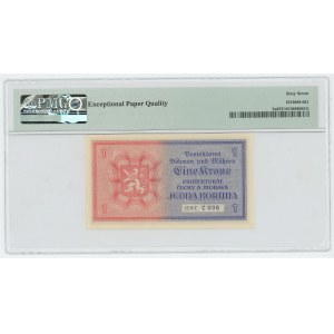 Bohemia & Moravia 1 Koruna 1940 (ND) PMG 67 EPQ