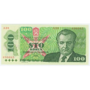 Czechoslovakia 100 Korun 1989