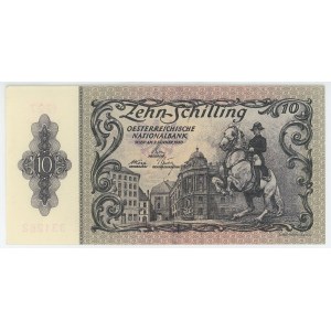 Austria 10 Schilling 1950