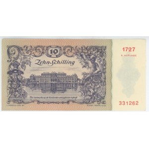 Austria 10 Schilling 1950