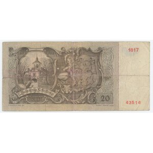 Austria 20 Schilling 1950