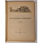 KONOPNICKA Maria - CO SŁONKO WIDZIAŁO. Wybór wierszy Ilustracje ZIELENIEC