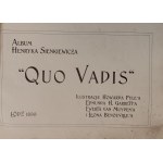 ALBUM HENRYKA SIENKIEWICZA Quo Vadis Wyd. 1899