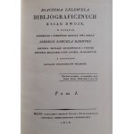 LELEWEL Joachim - BIBLJOGRAFICZNYCH KSIĄG DWOJE Reprint wydania z 1823-1826