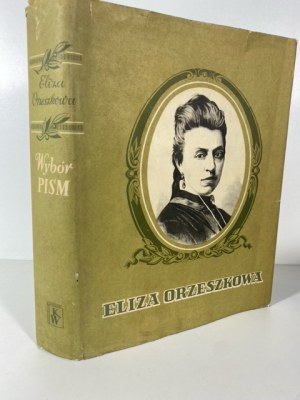 ORZESZKOWA Eliza- WYBÓR PISM ILLUSTRATIONS Wyd.1952