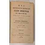 ZDANOWICZ A. - RYS CHRONOLOGICZNO-HISTORYCZNY WILNO 1853