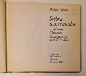 LILEYKO Halina - SILVER OF WARSAW Edition 1