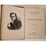 SYROKOMLA Władysław - WYBÓR PISM Z portretem Autora Wyd.1900