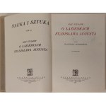 TATARKIEWICZ Władysław - PIĘĆ STUDJÓW O ŁAZIENKACH STANISŁAWA AUGUSTA Wydanie 1925