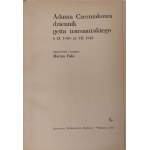ADAMA CZERNIAKOWA DZIENNIK GETTA WARSZAWSKIEGO 6 IX 1939-23 VII 1942 Wydanie 1