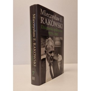 RAKOWSKI Mieczysław F. - DZIENNIKI POLITYCZNE 1979-1981 Wydanie 1