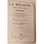 LA POLOGNE HISTORIQUE TOM I-III, Wydanie 1 PIĘKNA OPRAWA Z EPOKI