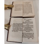 DOCTRINA CATHOLICA Część I, II, IV Wydanie 1741