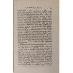Tacitus Kai Cornelius - KRONIKA FROM ZEYŚCIA CEZAR AUGUSTA Wyd. 1803