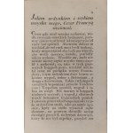 GAJUSZ JULIUSZ CEZAR - O WOYNIE FRANCUSKIEY, KSIĄG SIEDMIORO. OSMA, PRZEZ SEKRETARZA IEGO AULUSA HIRCYUSZA PANZE