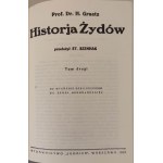 GRAETZ H. - HISTORJA ŻYDÓW Reprint Tom I - IX w 3 woluminach