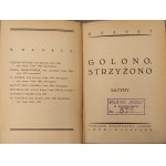 RAORT W. - GOLONO, STRZYŻONO. SATYRY