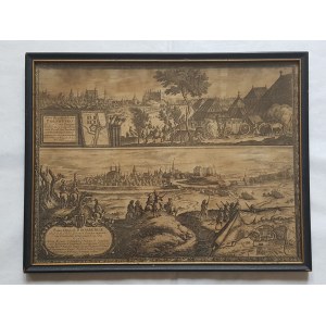 DAHLBERG PUŁTUSK BYDGOSZCZ DAHLBERG Erik J.(1625-1703) - POLTOWSKO BROMBERGAE pochodzi z dzieła S. Pufendorfa „De Rebus a Carolo Gustavo...”, Norymberga 1696 r