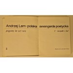LAM Andrzej - POLSKA AWANGARDA POETYCKA Tom. I-II Wydanie 1