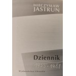 JASTRUN Mieczysław - DZIENNIK 1955-1981 Wydanie 1