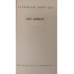LEC Stanisław Jerzy - LIST GOŃCZY Wydanie 1