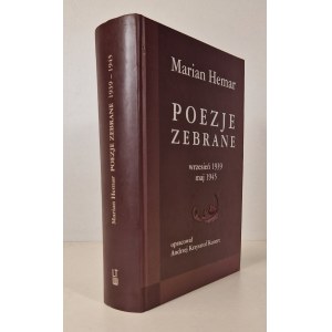 HEMAR Marian - POEZJE ZEBRANE WRZESIEŃ 1939 - MAJ 1945
