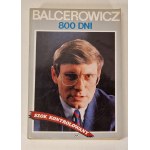BALCEROWICZ Leszek - 800 DNI SZOK KONTROLOWANY AUTOGRAF AUTORA