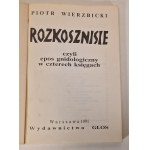 WIERZBICKI Piotr - ROZKOSZNISIE Wydanie 1