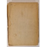 MINKIEWICZ Janusz - NIC ŚWIĘTEGO Wydanie 1939