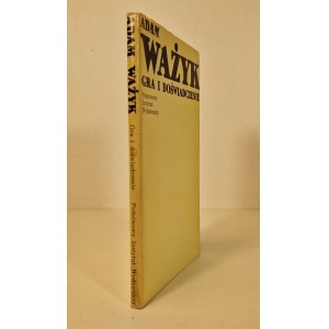 WAŻYK Adam - GRA I DOŚWIADCZENIE Wydanie 1