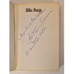 RILKE Maria Rainer - POEZJE W PRZEKŁADACH ARTURA SANDAUERA Dedykacja A. Sandauera dla R.M. Grońskiego