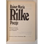 RILKE Maria Rainer - POEZJE W PRZEKŁADACH ARTURA SANDAUERA Dedykacja A. Sandauera dla R.M. Grońskiego