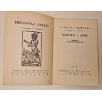 NOWICKI Andrzej - BALLADY I ANSE Wydanie 1