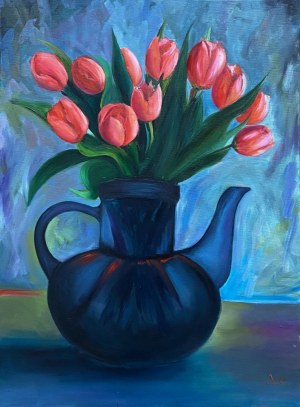 Anna Kołakowska, Red tulips