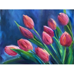 Anna Kolakowska, Růžové tulipány
