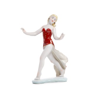 Figurine Dancer, Neundorf Porcelain