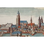 Friedrich Bernhard Werner (1690 Topola - 1776 Wrocław), Panorama Wrocławia od Południa, 1740