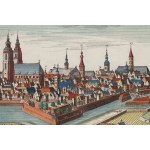 Friedrich Bernhard Werner (1690 Topola - 1776 Wrocław), Panorama Wrocławia od Południa, 1740