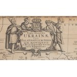 Joahannes Janssonius (1588 Arnhem - 1664 Amsterdam), Mapa Ukrainy (Typus generalis Ucrainae), 1666