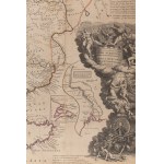 Herman Moll (1654 - 1732 Londyn), Mapa Rosji, Polski, Chanatu Krymskiego i Morza Czarnego, 1722