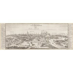 Gabriel Bodenehr (1664 Augsburg - 1758 Augsburg), View of Cracow, ca1730