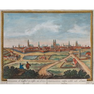 Pieter Schenk starszy (1660 Eberfeld - 1711 Lipsk), Panorama Wrocławia, 1702