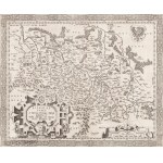 Abraham Ortelius (1527 Antwerpia - 1598 Antwerpia), Mapa Śląska, 1595