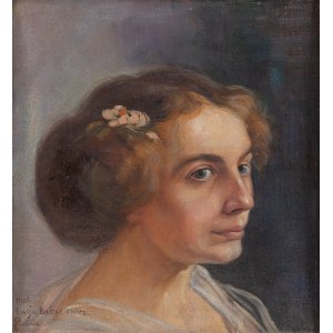 Łucja Bałzukiewicz (1887 Vilnius - 1976 Lublin), Portrétna štúdia.