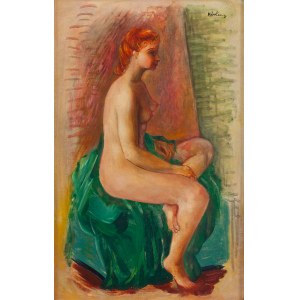 Mojżesz (Moise) Kisling (1891 Kraków - 1953 Paryż), Akt siedzący (Nu assise), około1935