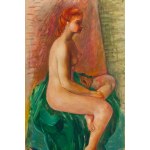 Moses (Moise) Kisling (1891 Krakov - 1953 Paříž), Sedící akt (Nu assise), cca 1935