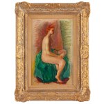 Moses (Moise) Kisling (1891 Kraków - 1953 Paris), Sitting Nude (Nu assise), ca1935